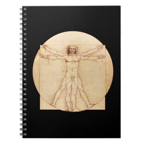 Da Vinci Vitruvian Man Notebook