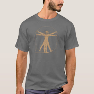 Da Vinci Vitruvian Man T-Shirt