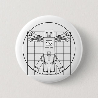 Da Vinci Vitruvian Robot Button