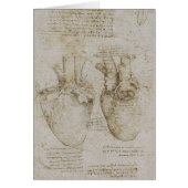 Da Vinci's Human Heart Anatomy Sketches (Front)