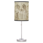 Da Vinci's Human Skeleton Anatomy Sketches Table Lamp Da Vinci's Human Skeleton Anatomy Sketches Table Lamp