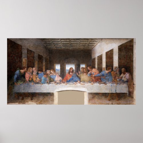 Da Vincis The Last Supper Poster