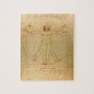 Da Vinci's Vitruvian Man Jigsaw Puzzle