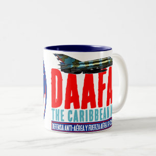 DAAFAR Caribbean Migs Two-Tone Coffee Mug