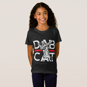 DAB Cat Tshirt Funny Dabbing Cat Dab Dance Shirt