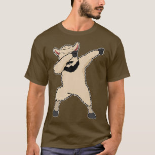 Dab Dabbing Lama Beard Camelidae Cool Llama Gift T-Shirt