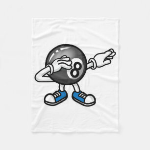 Dab Dabbing Pool Billiards Billiard Ll Pool Table Fleece Blanket
