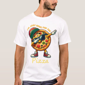 Dab Dancing Pizza Design T-Shirt