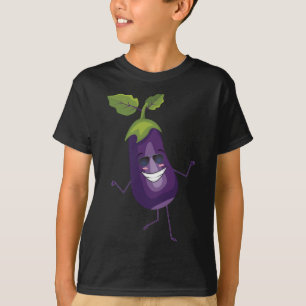 Dab Eggplant Dancing Dabbing Eggplant Fruit T-Shirt