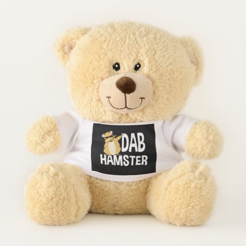 Dab Hamster Funny Cute Dabbing Animal Dance Teddy Bear