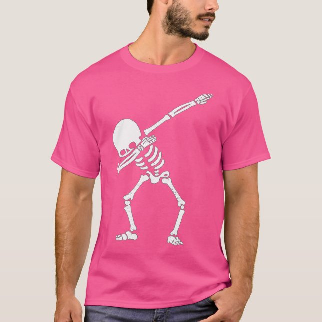 Dab Hip Hop Skeleton Skull Dabbing Dab Hip Hop Sku T-Shirt (Front)