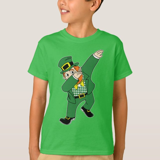 Dab Leprechaun T-Shirt (Front)