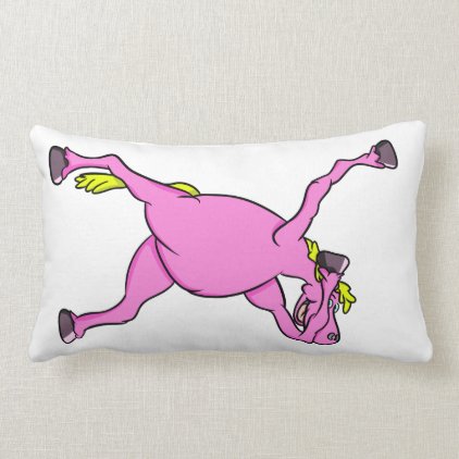 dab pony unicorn all shops lumbar pillow