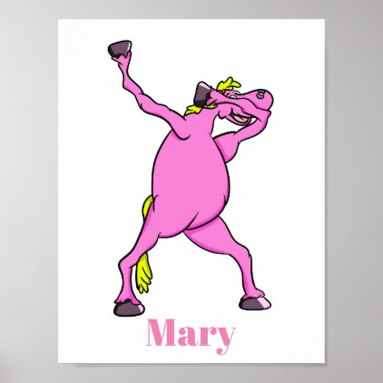 dab pony unicorn all shops poster
