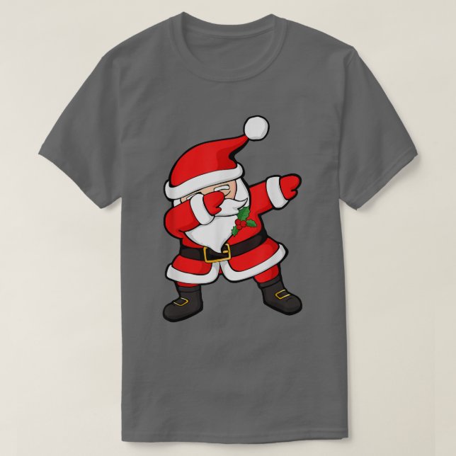 Dab Santa Funny Dabbing Christmas  T-Shirt (Design Front)
