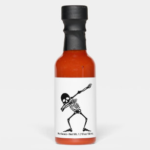 Dab skeleton dabbing skeleton - skull men shirt hot sauces