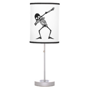 Dab skeleton dabbing skeleton - skull men shirt table lamp