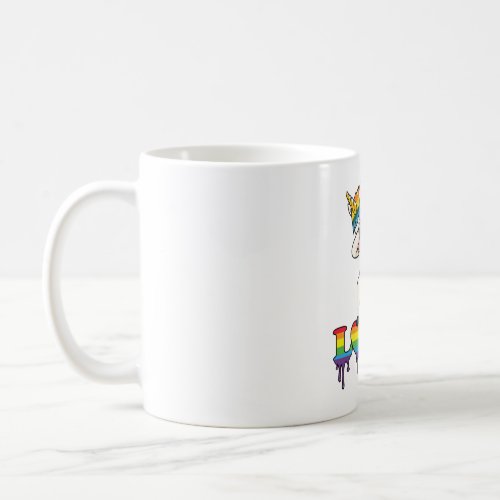 Dab Unicorn_dabbing Unicorn_love Coffee Mug