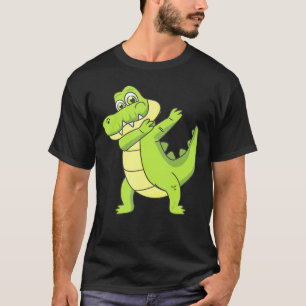Dabbing Alligator Alligator Graphic T-Shirt
