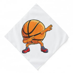 Dabbing Basketball Ball Funny Boys Men Women Sport Bandana
