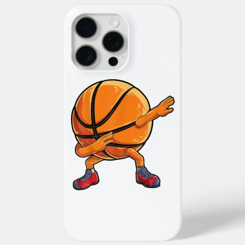 Dabbing Basketball Ball Funny Boys Men Women Sport iPhone 15 Pro Max Case
