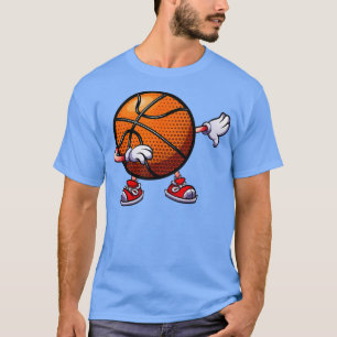 Dabbing Basketball Ball Kids Boys Dab Dance 2 T-Shirt