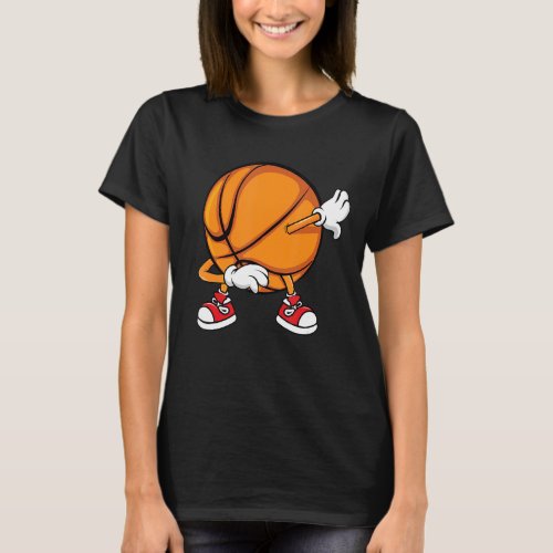 Dabbing Basketball   Basketball Player Coach Sport T_Shirt