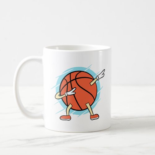 Dabbing Basketball Coffee Mug