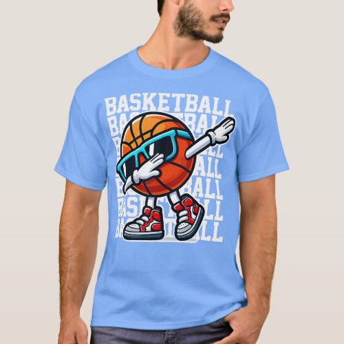 Dabbing Basketball T_Shirt