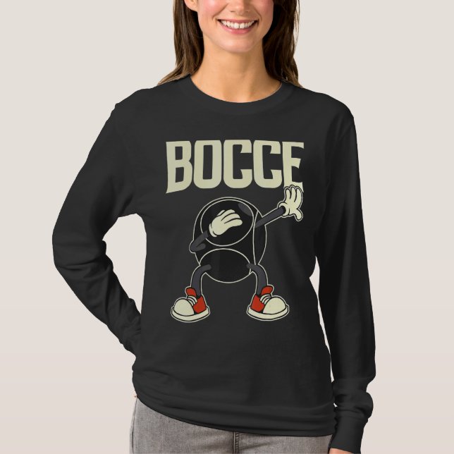 Dabbing Bocce Ball With Jack Bocci Dab Game Bocce  T-Shirt (Front)