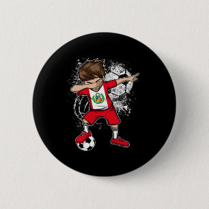 Dabbing Boy Peru Soccer Shirt Jersey Peruvian Foot Button