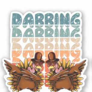 Dabbing Chickens   Funny & Cool Dab Sticker