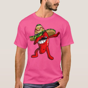 Dabbing Chili Pepper Shirt Chili Today Hot Jalapen