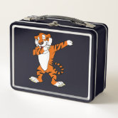 Cherry Blossom Tiger Metal Lunch Box