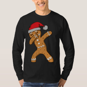 Dabbing Dab Gingerbread Man Christmas T-Shirt