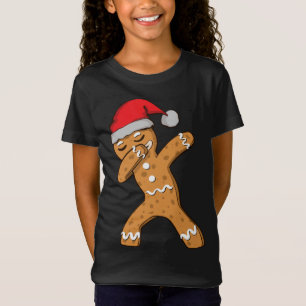 Dabbing Dab Gingerbread Man Christmas T-Shirt