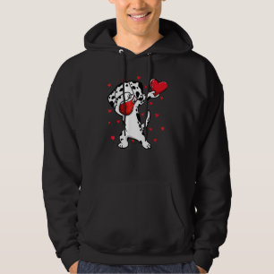 Dabbing Dalmatian & Face Mask Dab Dance Funny Vale Hoodie