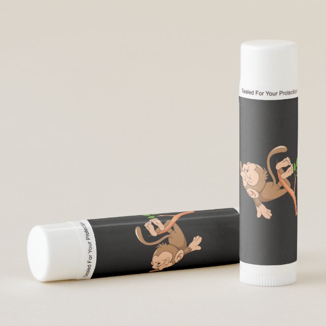 Dabbing Dance Monkey Lip Balm (Front)