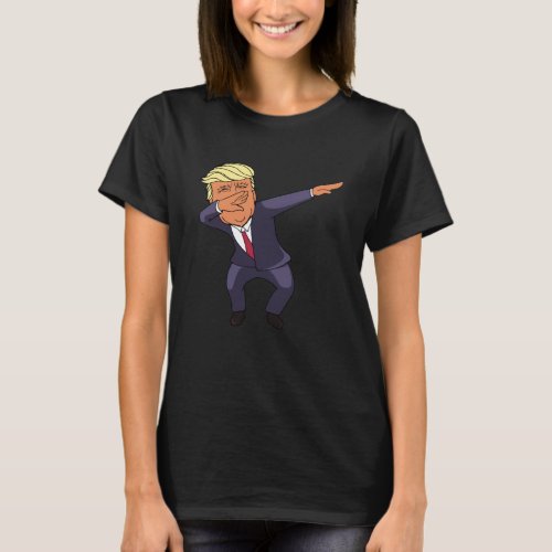 Dabbing dance Trump T_Shirt