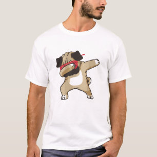 Dabbing Dog, Dabbing Pug, Funny Dog T-Shirt