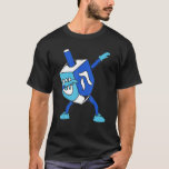 Dabbing Dreidel Hanukkah Chanukah Jewish Holiday P T-Shirt<br><div class="desc">Dabbing Dreidel Hanukkah Chanukah Jewish Holiday Pajamas</div>