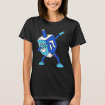 Dabbing Dreidel Hanukkah Chanukah Jewish Holiday P T-Shirt<br><div class="desc">Dabbing Dreidel Hanukkah Chanukah Jewish Holiday Pajamas</div>