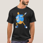 Dabbing Dreidel Hanukkah Dancing Chanukah Kids Gir T-Shirt<br><div class="desc">Dabbing Dreidel Hanukkah Dancing Chanukah Kids Girls Boys 3</div>