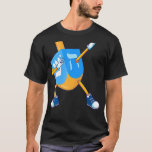 Dabbing Dreidel Hanukkah Dancing Chanukah Kids Gir T-Shirt<br><div class="desc">Dabbing Dreidel Hanukkah Dancing Chanukah Kids Girls Boys 6</div>