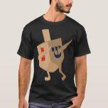 dabbing dreidel  jewish hanukkah chanukah T-Shirt<br><div class="desc">dabbing dreidel  jewish hanukkah chanukah</div>