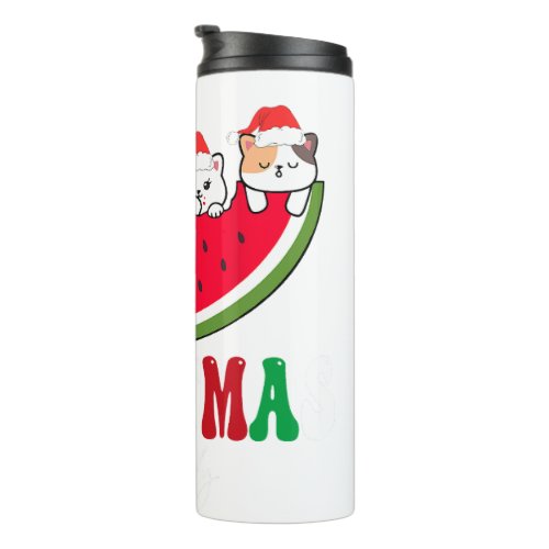 Dabbing Elf Christmas In July Summer Xmas Dab Men  Thermal Tumbler