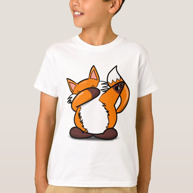 Dabbing Fox T-Shirt (Front)