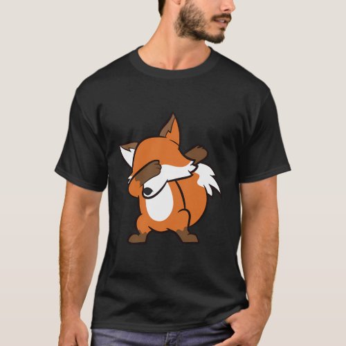 Dabbing Fox T_Shirt