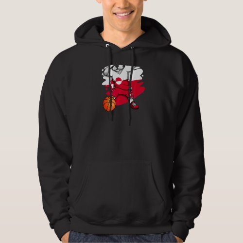 Dabbing French Bulldog Greenland Basketball Fan Je Hoodie