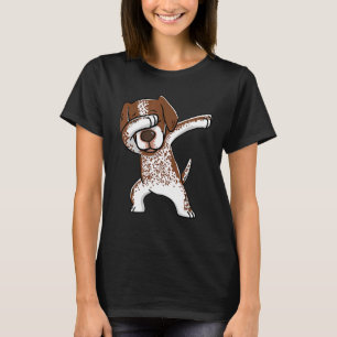 Dabbing German Shorthaired Pointer Dog Dab Dance T-Shirt